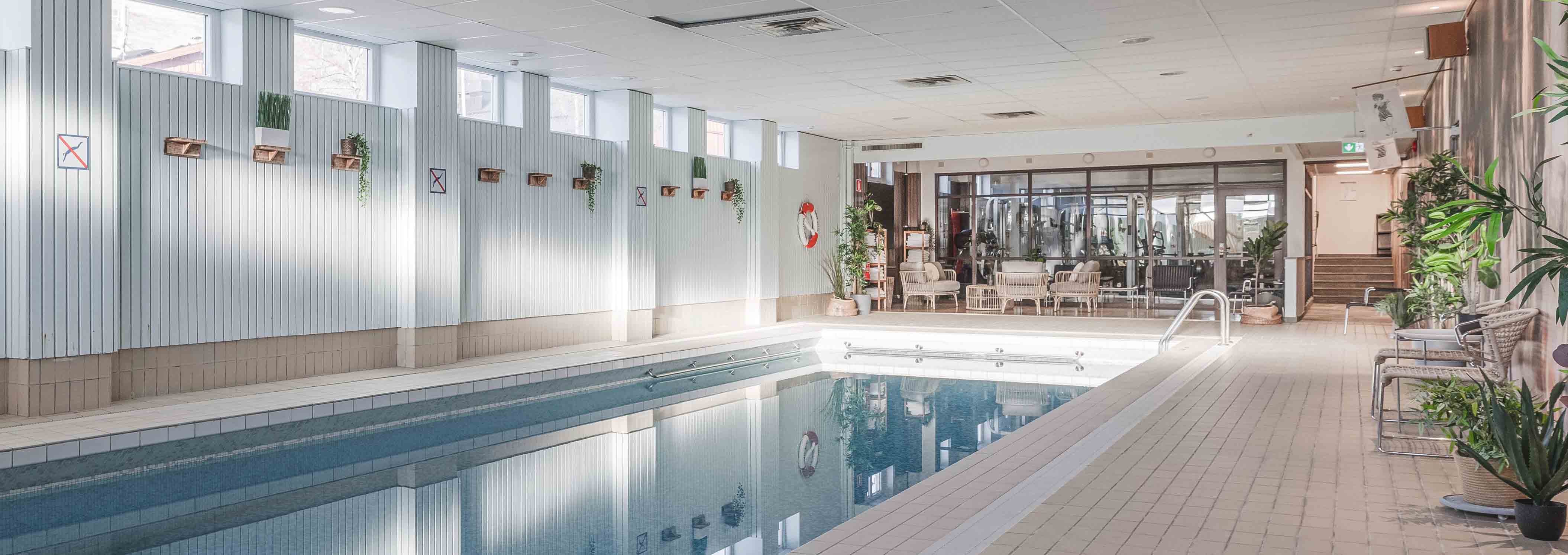 poolen i hotell Fjällgården, Ramundberget