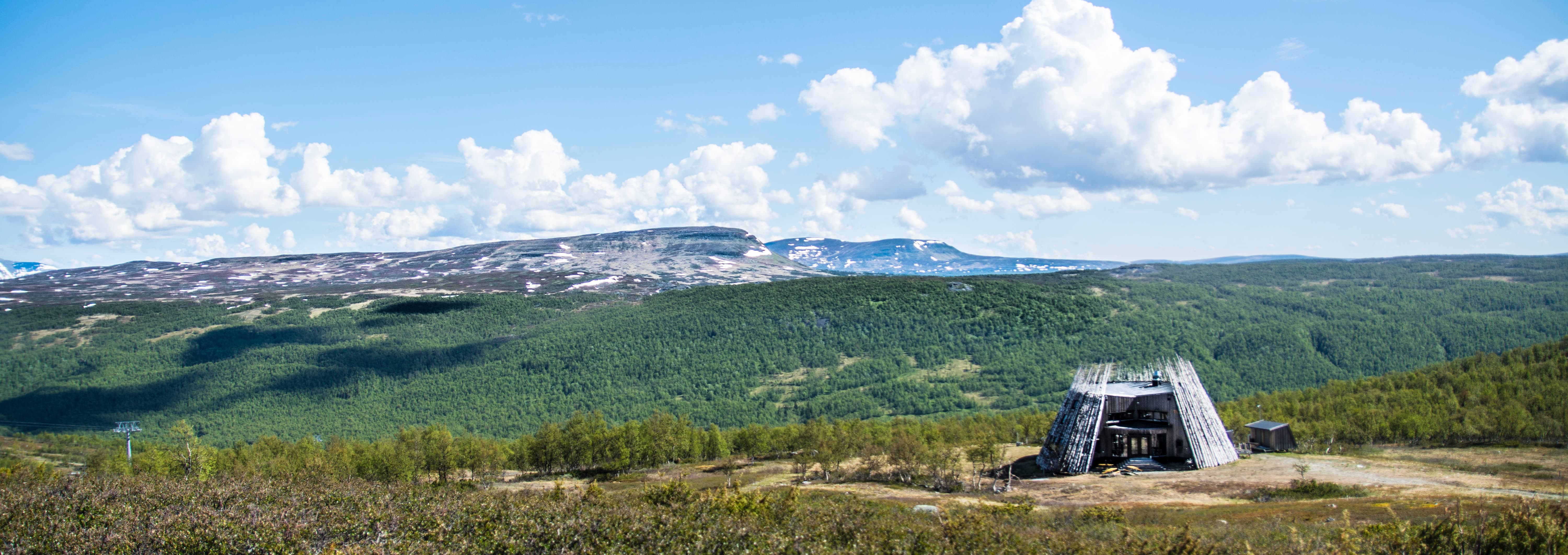 Restaurang Tusen ligger på fjället